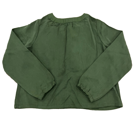 Anais & I Girls Green Blouse size: 4T - Picture 2 of 2